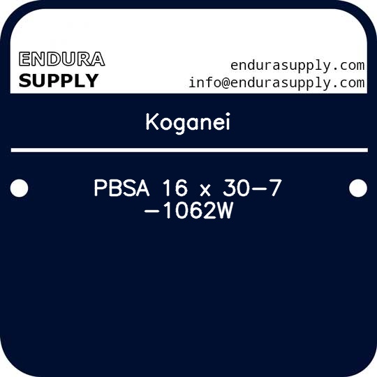 koganei-pbsa-16-x-30-7-1062w