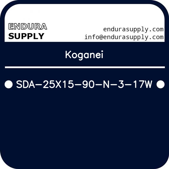koganei-sda-25x15-90-n-3-17w