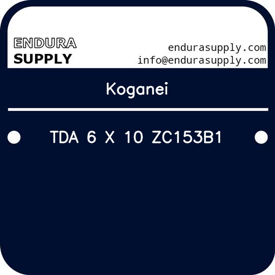 koganei-tda-6-x-10-zc153b1