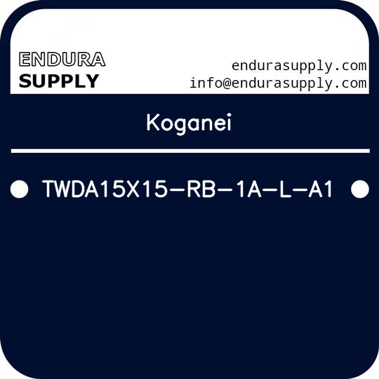 koganei-twda15x15-rb-1a-l-a1