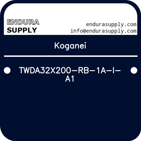 koganei-twda32x200-rb-1a-i-a1