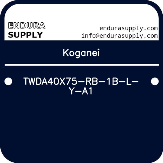 koganei-twda40x75-rb-1b-l-y-a1