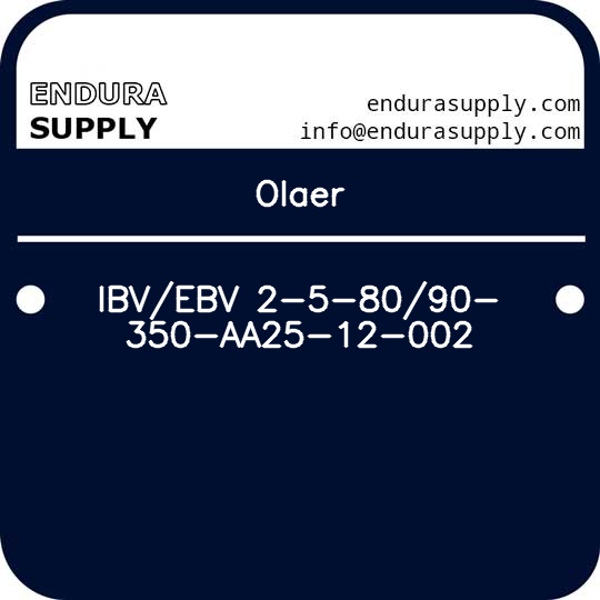 olaer-ibvebv-2-5-8090-350-aa25-12-002