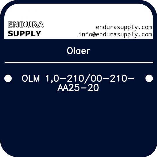 olaer-olm-10-21000-210-aa25-20