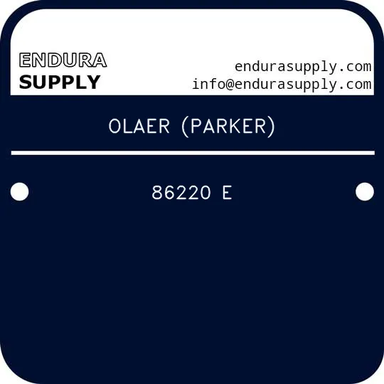 olaer-parker-86220-e