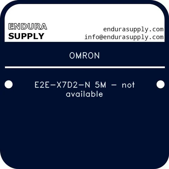 omron-e2e-x7d2-n-5m-not-available