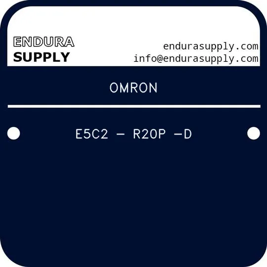 omron-e5c2-r20p-d