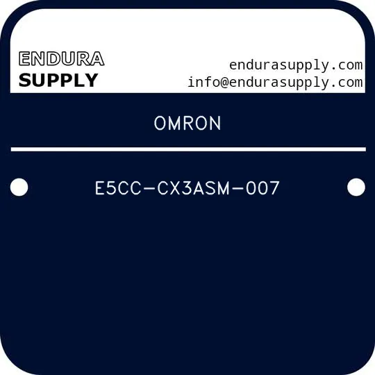 omron-e5cc-cx3asm-007