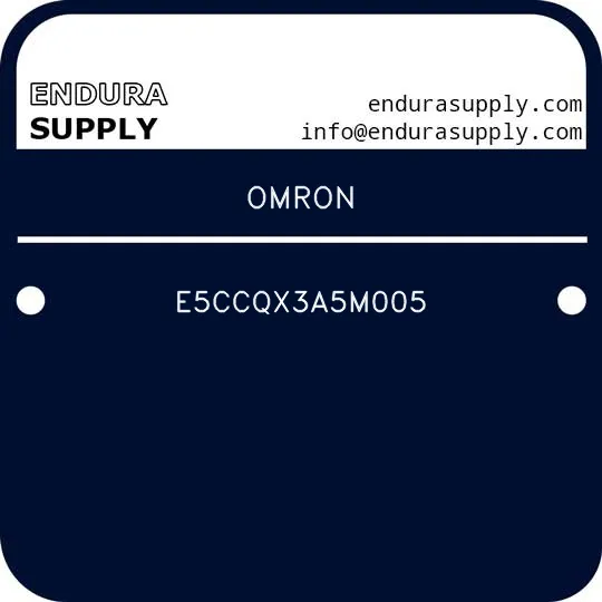 omron-e5ccqx3a5m005