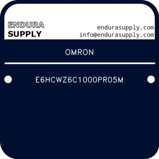 omron-e6hcwz6c1000pr05m