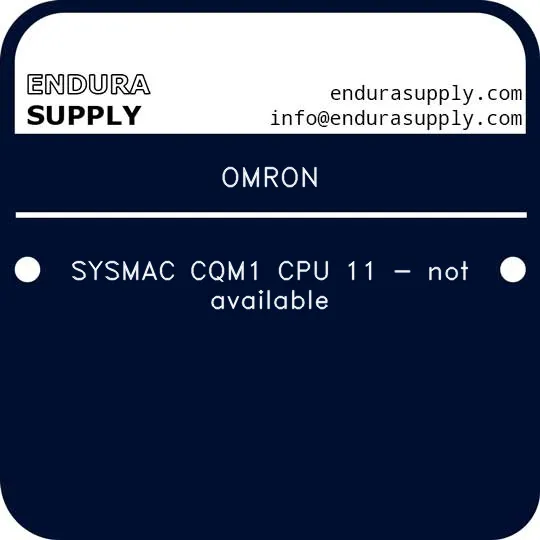 omron-sysmac-cqm1-cpu-11-not-available