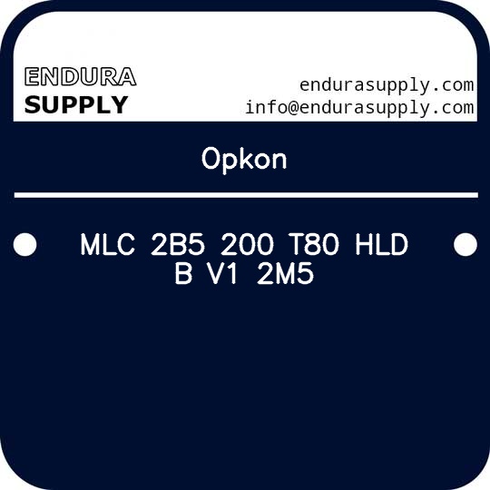 opkon-mlc-2b5-200-t80-hld-b-v1-2m5