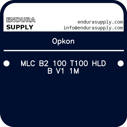 opkon-mlc-b2-100-t100-hld-b-v1-1m