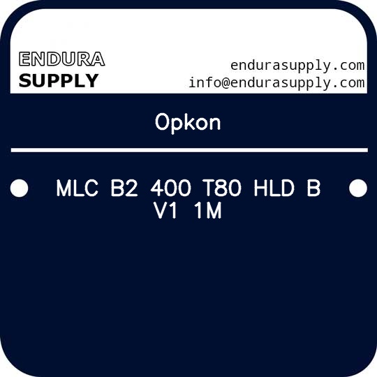opkon-mlc-b2-400-t80-hld-b-v1-1m