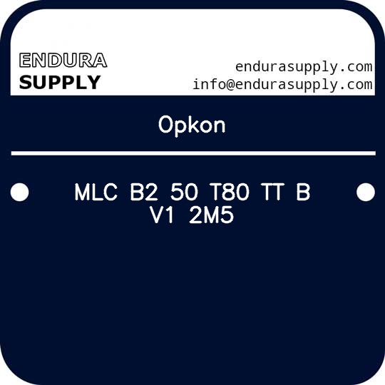 opkon-mlc-b2-50-t80-tt-b-v1-2m5