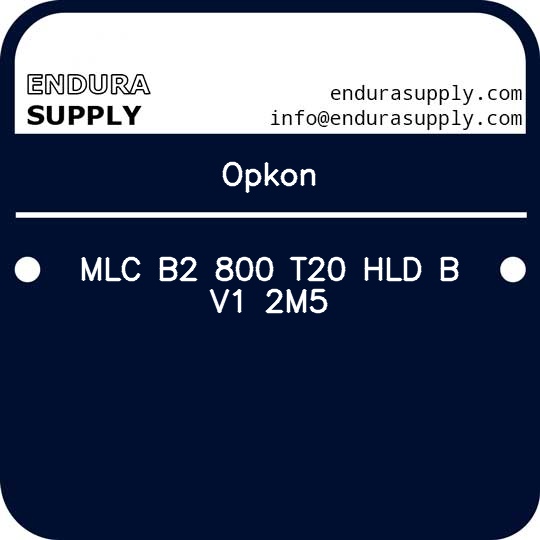 opkon-mlc-b2-800-t20-hld-b-v1-2m5