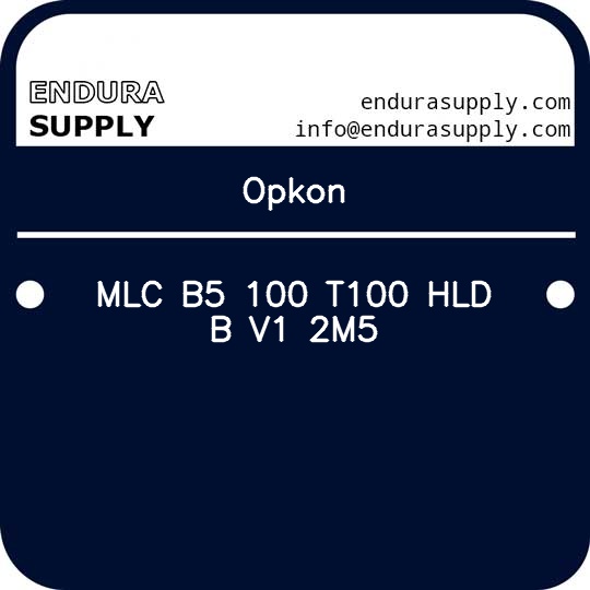 opkon-mlc-b5-100-t100-hld-b-v1-2m5