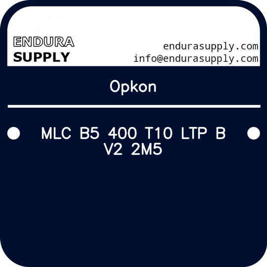 opkon-mlc-b5-400-t10-ltp-b-v2-2m5