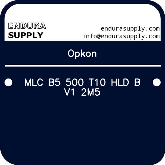 opkon-mlc-b5-500-t10-hld-b-v1-2m5