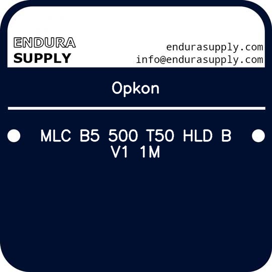 opkon-mlc-b5-500-t50-hld-b-v1-1m