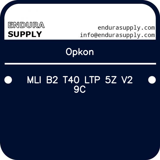 opkon-mli-b2-t40-ltp-5z-v2-9c