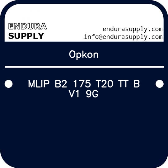 opkon-mlip-b2-175-t20-tt-b-v1-9g