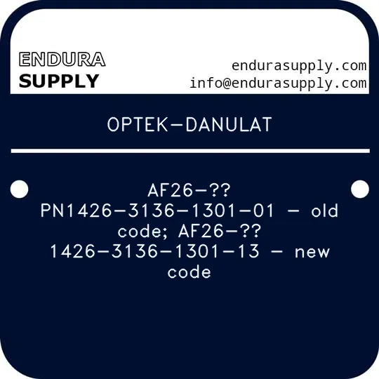 optek-danulat-af26-pn1426-3136-1301-01-old-code-af26-1426-3136-1301-13-new-code