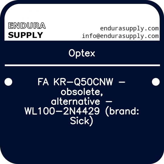 optex-fa-kr-q50cnw-obsolete-alternative-wl100-2n4429-brand-sick