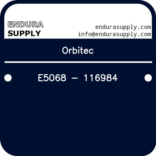 orbitec-e5068-116984