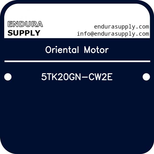 oriental-motor-5tk20gn-cw2e