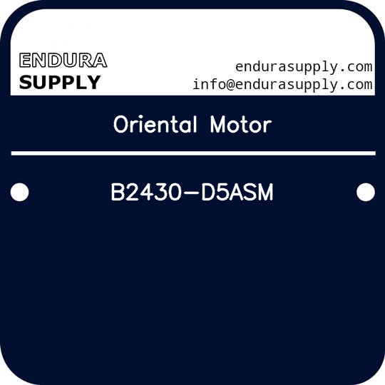 oriental-motor-b2430-d5asm