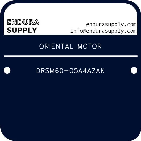oriental-motor-drsm60-05a4azak