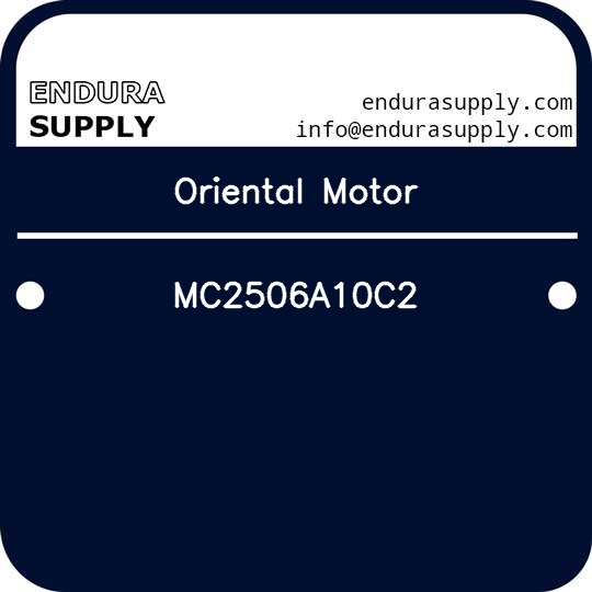 oriental-motor-mc2506a10c2