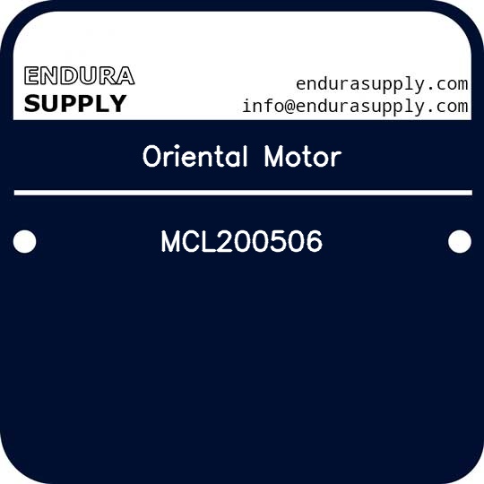 oriental-motor-mcl200506