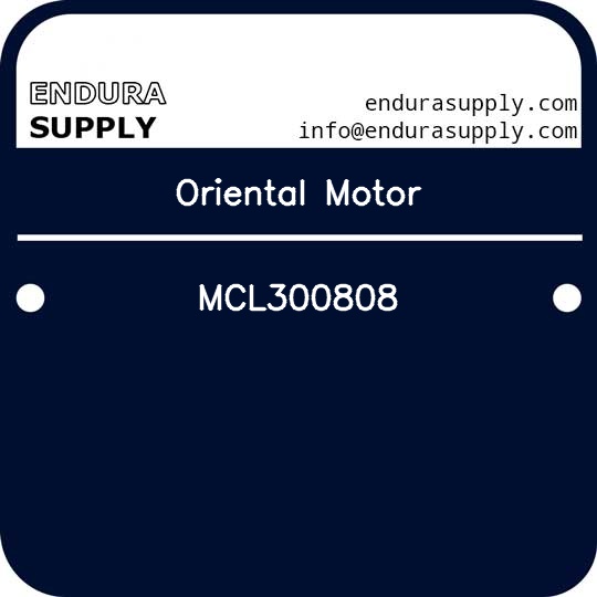 oriental-motor-mcl300808