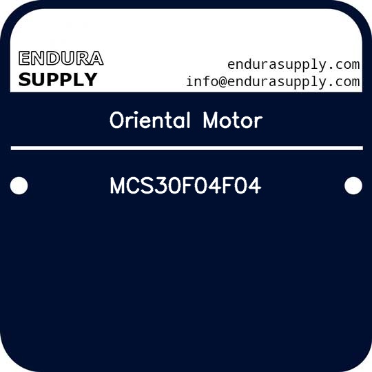 oriental-motor-mcs30f04f04