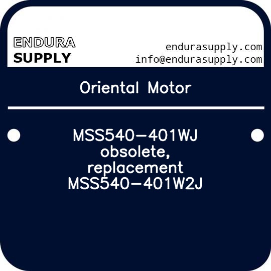 oriental-motor-mss540-401wj-obsolete-replacement-mss540-401w2j