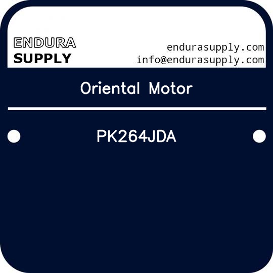 oriental-motor-pk264jda