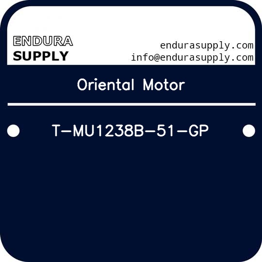 oriental-motor-t-mu1238b-51-gp