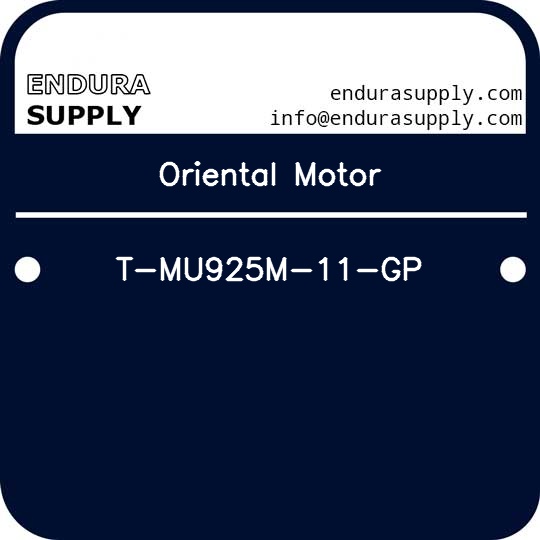 oriental-motor-t-mu925m-11-gp