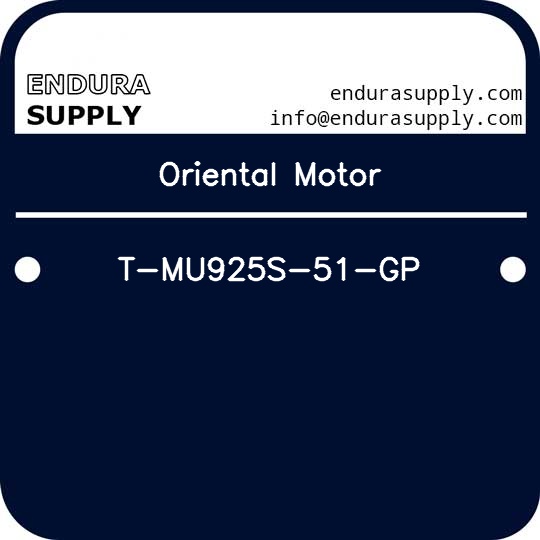 oriental-motor-t-mu925s-51-gp