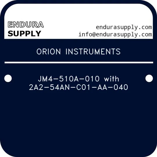 orion-instruments-jm4-510a-010-with-2a2-54an-c01-aa-040
