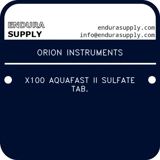 orion-instruments-x100-aquafast-ii-sulfate-tab