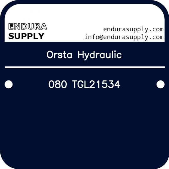 orsta-hydraulic-080-tgl21534