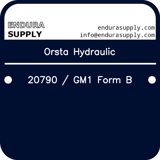 orsta-hydraulic-20790-gm1-form-b