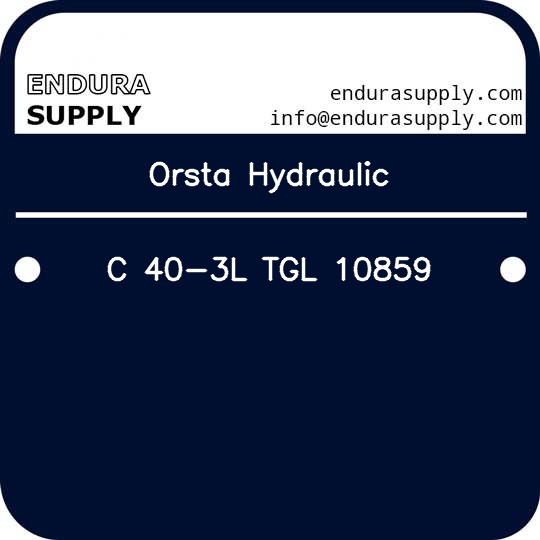 orsta-hydraulic-c-40-3l-tgl-10859