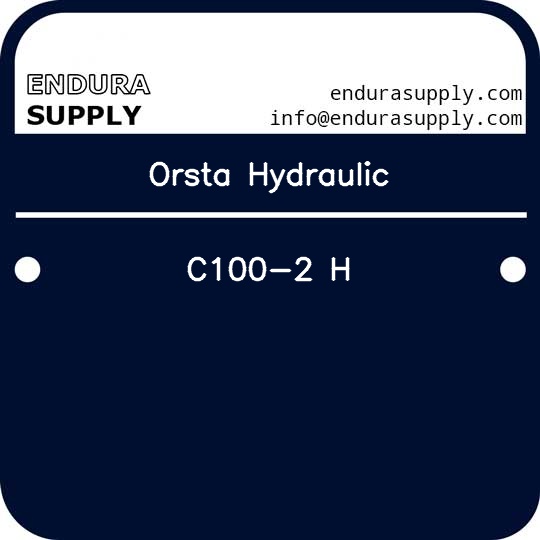 orsta-hydraulic-c100-2-h