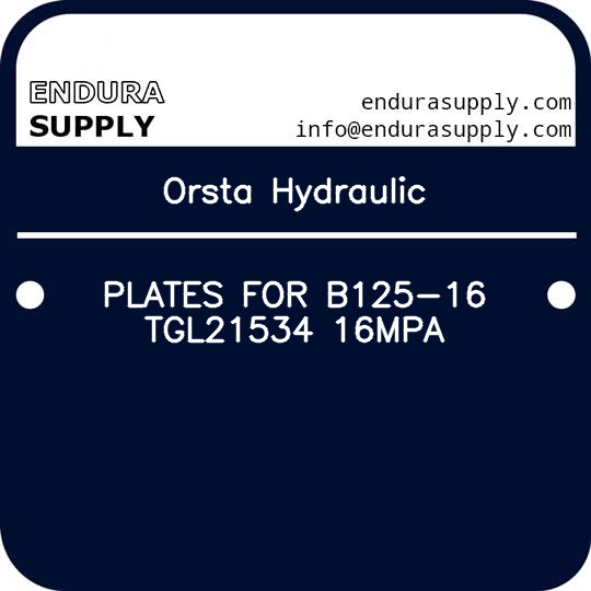 orsta-hydraulic-plates-for-b125-16-tgl21534-16mpa