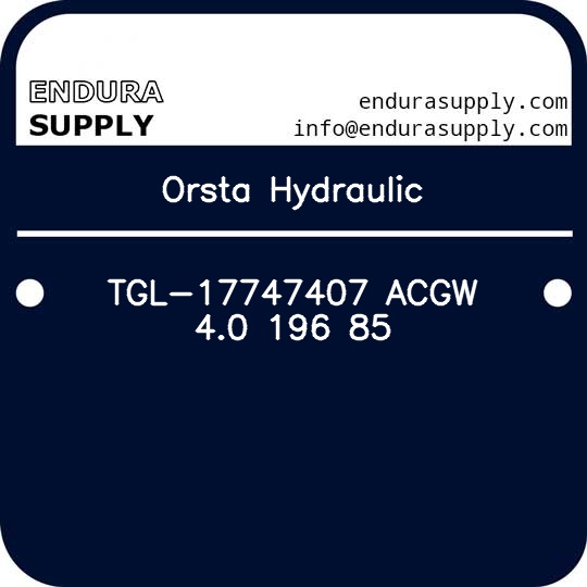 orsta-hydraulic-tgl-17747407-acgw-40-196-85