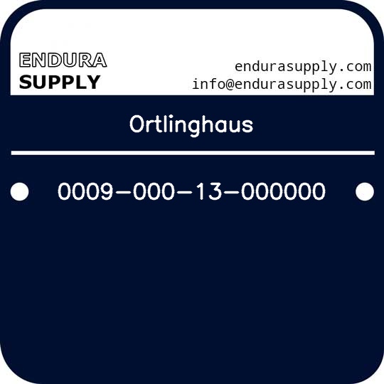 ortlinghaus-0009-000-13-000000